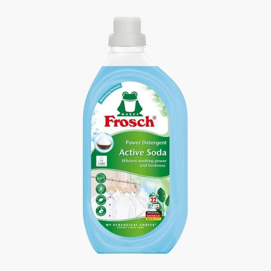 Detergent de rufe lichid Power Soda, 22 spălări, 1.5l