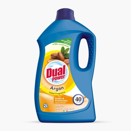 Detergent de rufe lichid Dual Power Argan, 40 spălări, 2l