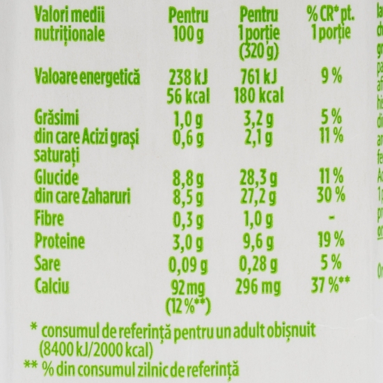 Iaurt de băut cu afine și semințe de chia 320g