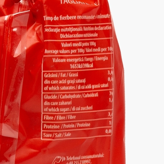 Paste făinoase cu 4 ouă - tagliatelle 200g