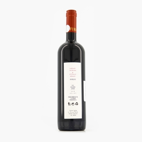 Vin roșu sec Cabernet Sauvignon & Fetească Neagră, 14%, 0.75l