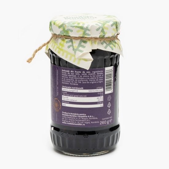 Dulceață din fructe de soc 260g