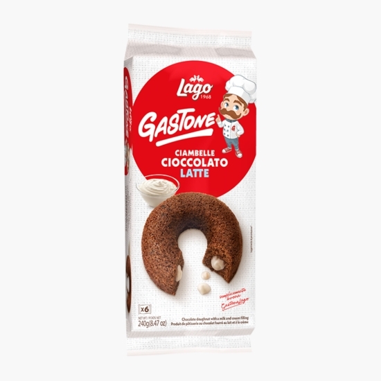 Gogoși italienești cu cremă de vanilie Gastone Ciambelle, 6x40g