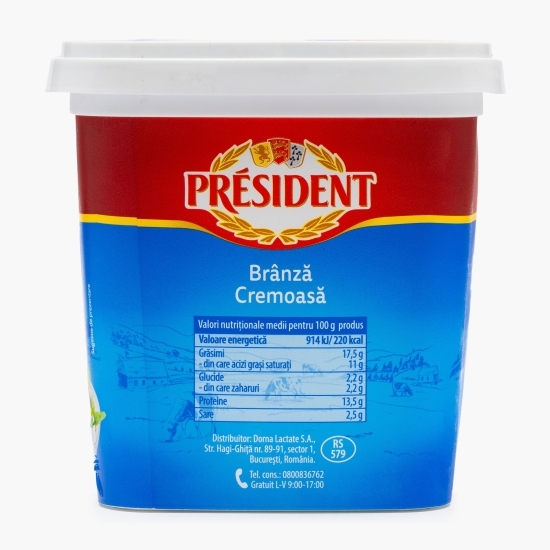 Brânză cremoasă de vacă 900g