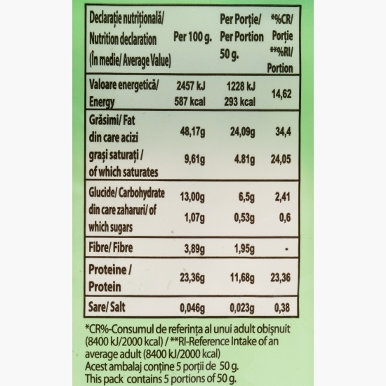 Miez de dovleac crud 250g