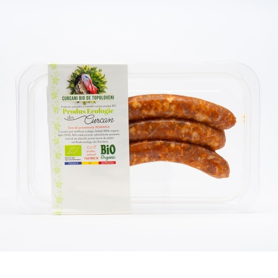 Cârnați proaspeți de curcan eco 150g