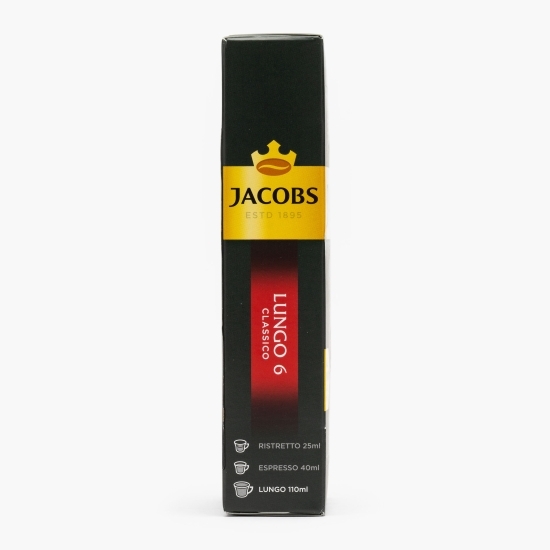 Lungo Classico 6, 10 băuturi 52g, capsule cafea compatibile Nespresso
