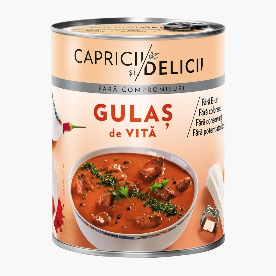 Gulaș de vită 400g