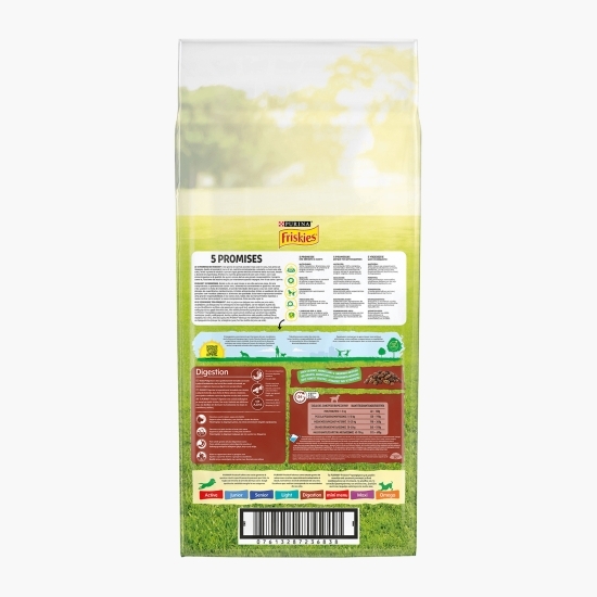 Hrană uscată pentru câini 9kg, cu vită&miel&cicoare