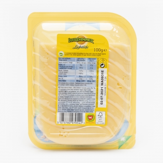 Brânză semitare felii Lightlife 100g