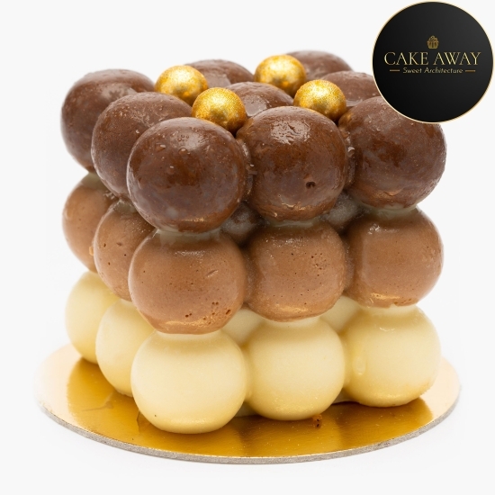 Prăjitură Trio Chocolat 140g