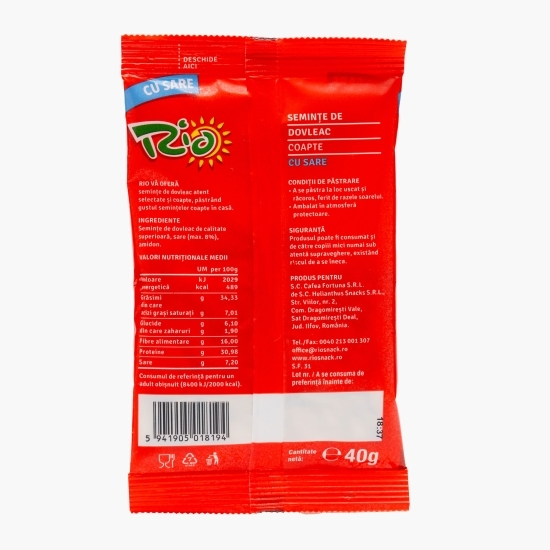 Semințe de dovleac cu sare 40g