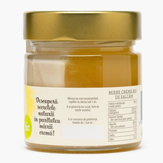 Miere cremă de salcâm eco 270g