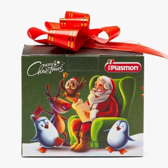 Biscuiți pentru copii, pachet special Brad de Crăciun 4x60g