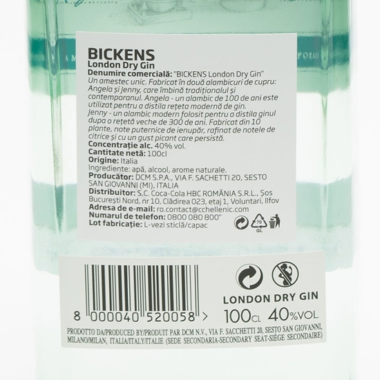 Gin 40% alc. 1l