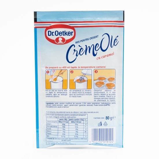 Mix pentru desert Crème Olé cu gust de caramel 80g