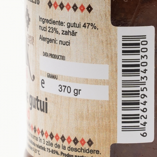 Dulceață de gutui cu nuci 370g