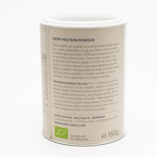 Pulbere de cânepă eco cu 50% proteină 150g