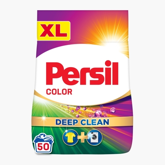 Detergent de rufe pudră color Deep Clean, 50 spălări, 3kg