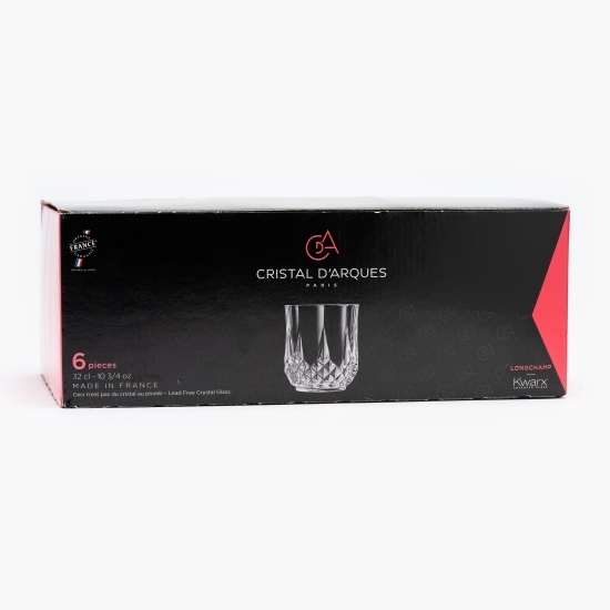 Set 6 pahare whiskey Longchamp 320ml