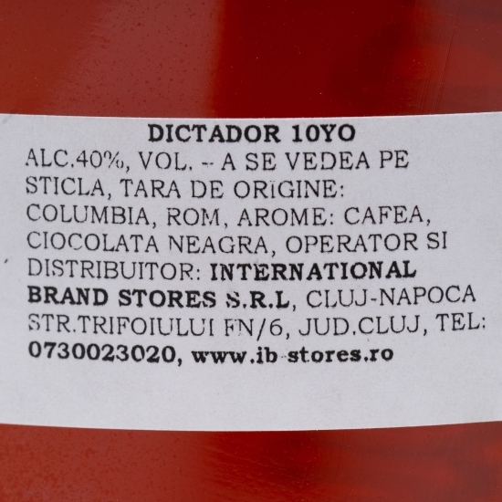 Rom 10 Yo 40% alc. 0.7l