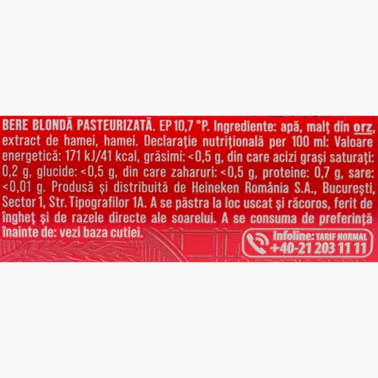 Bere blondă, doză 6x500ml