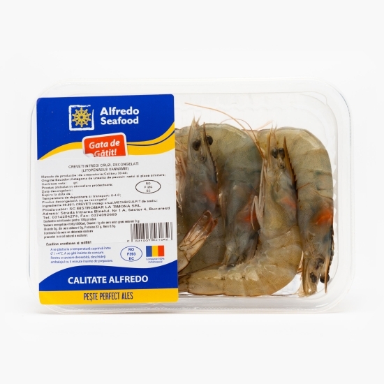 Creveți întregi cruzi, calibru 40/50,  200g