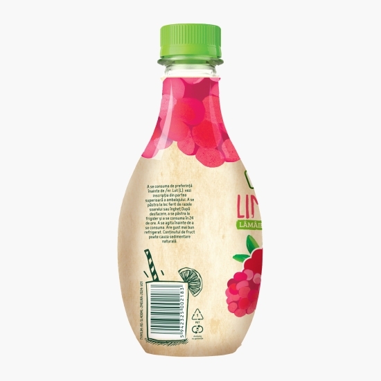 Băutură necarbogazoasă de limonadă lămâie și zmeură 0.4l