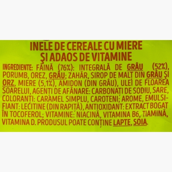 Cereale cu miere Honey Rings 250g