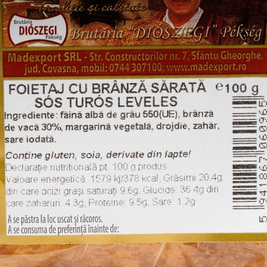 Foietaj cu brânză sărată 100g