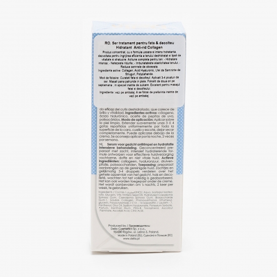 Ser de față și decolteu cu colagen 10ml