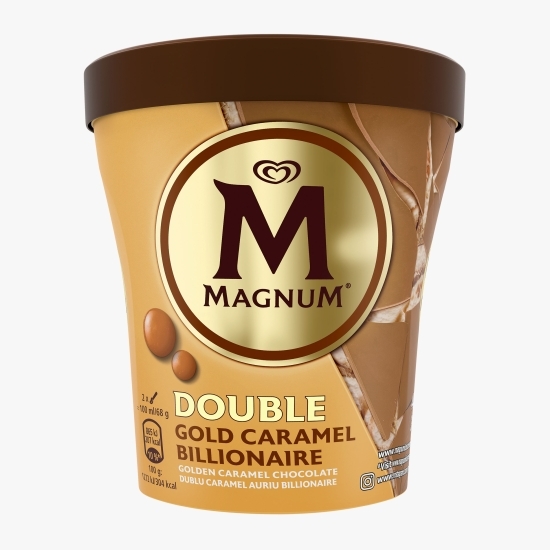 Înghețată Double Gold Caramel Billionaire 0.44l