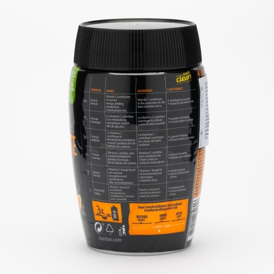 Pudră pentru băutură izotonică cu aromă de portocală 400g