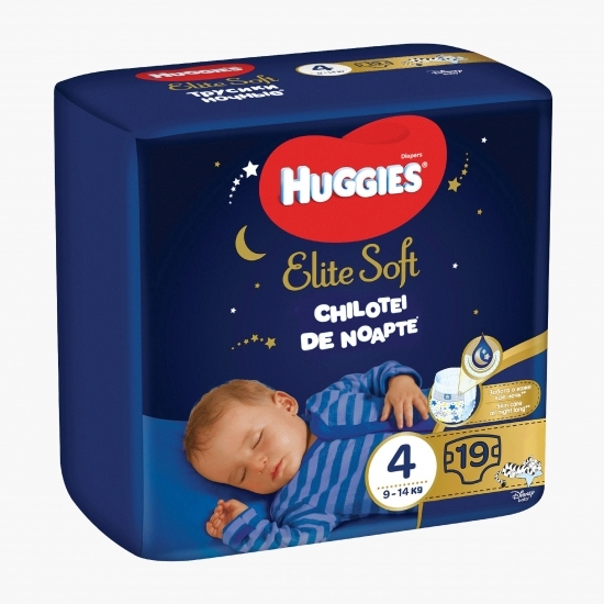 Scutece chiloței de noapte mărimea 4, 9-14kg, 19 buc