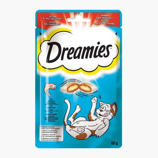 Recompense pentru pisici, 60g, cu somon savuros