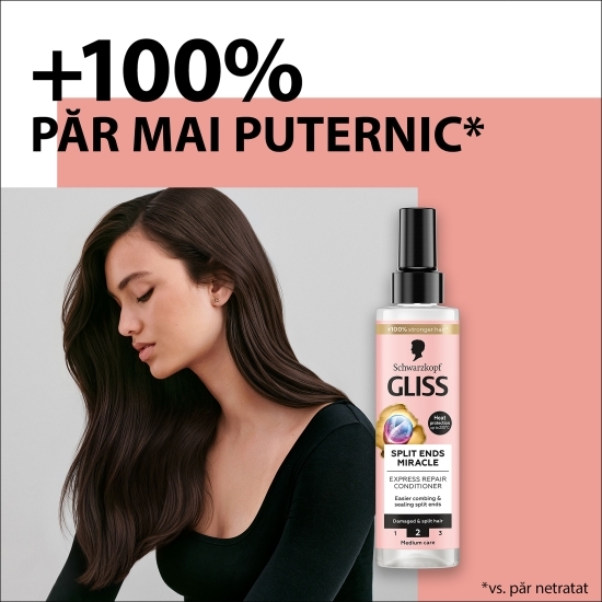 Balsam spray pentru păr deteriorat și vârfuri despicate Split Ends Miracle 200ml