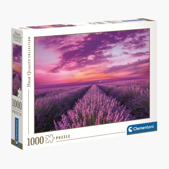 Puzzle HQ Lavender Field 1000 piese 10+ ani
