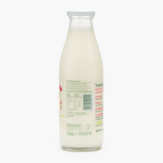 Lapte proaspăt ecologic de vacă 0.75l