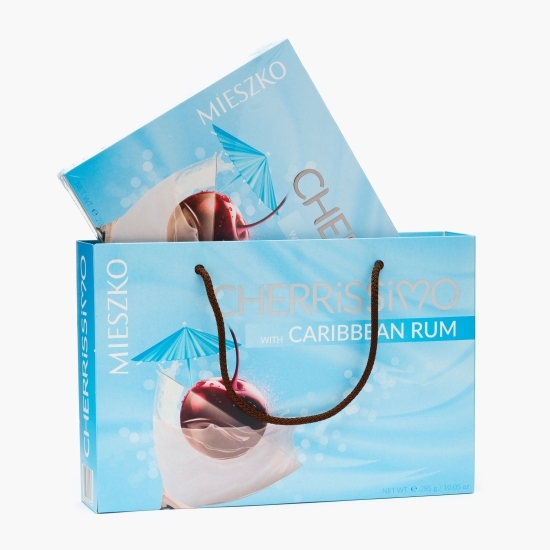 Praline ciocolată Cherrisimo Carrabian rom 285g