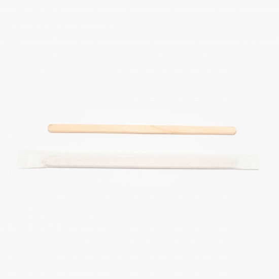 Palete cafea din lemn, ambalaj individual 14cm 100 buc