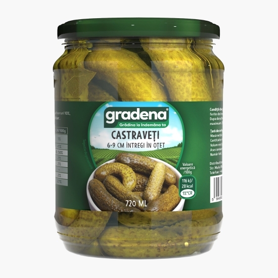 Castraveți în oțet 720ml