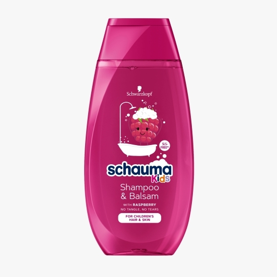 Șampon și balsam pentru copii 0.25l