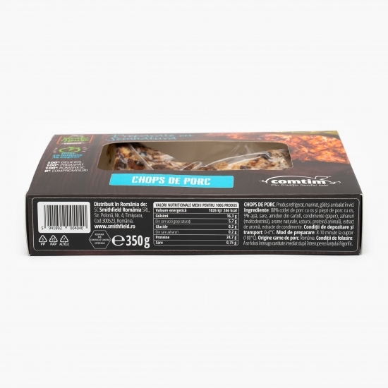 Chops de porc 350g