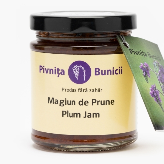 Magiun de prune fără zahăr 190g