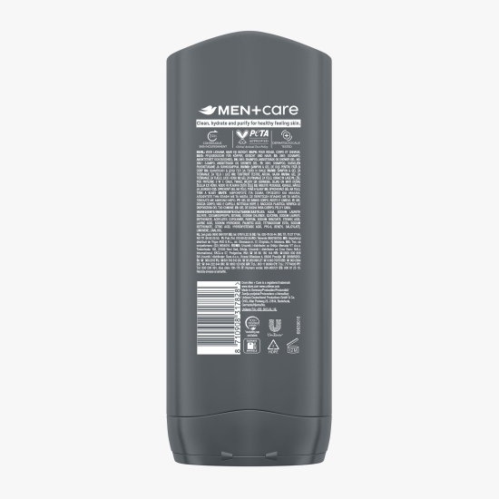 Șampon și gel de duș pentru bărbați Men+Care Cool Fresh 400ml