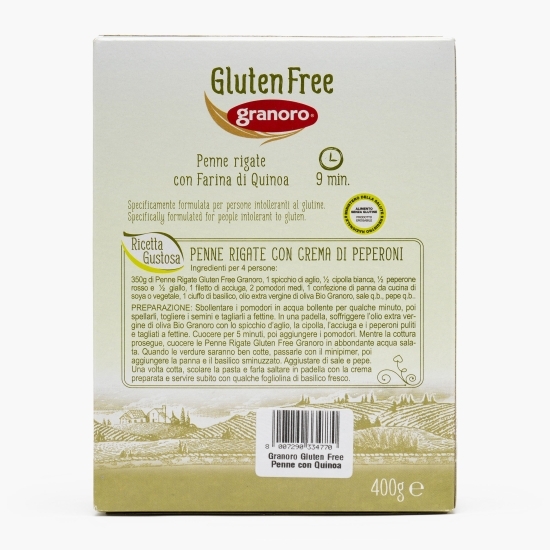 Paste Penne Rigate fără gluten N.477 400g