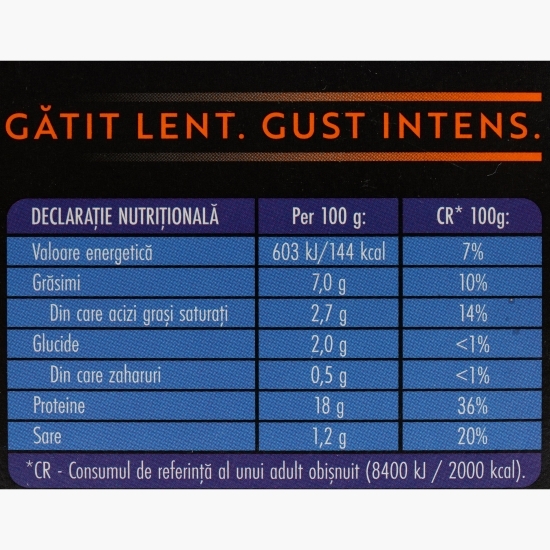 Carne de porc gătită lent 550g