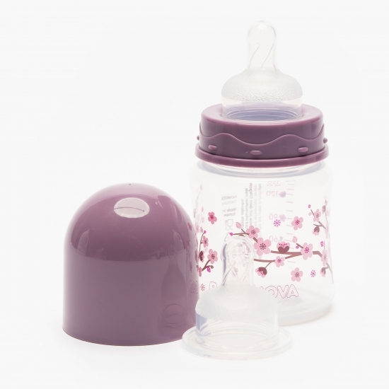 Biberon cu gât larg 0-24 luni, 150ml