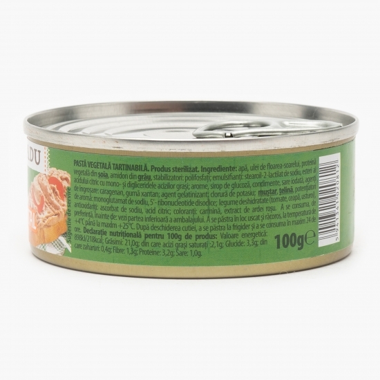 Pastă vegetală tartinabilă 100g