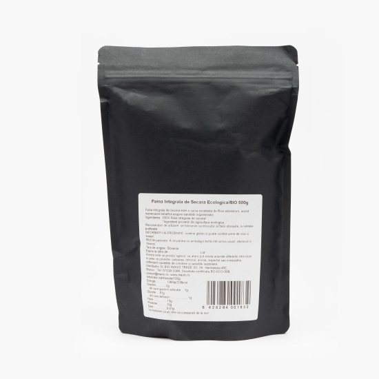 Făină integrală de secară ecologică 500g